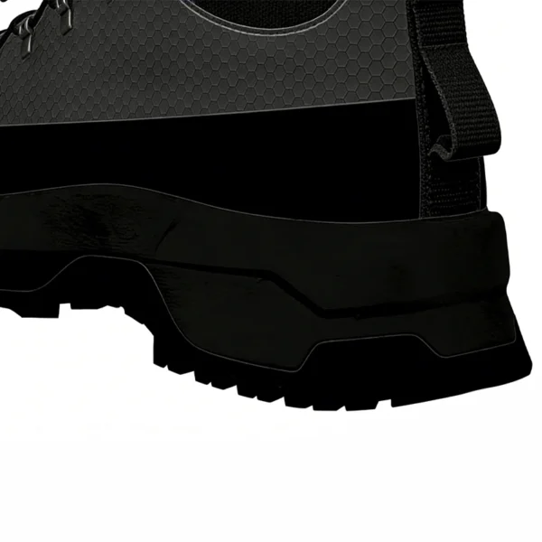 HO2601 Mid-Cut Hiking Shoes with Reinforced Toe and Lug Sole for Men and Women
