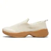 CS2616 Slip-On Knit Casual Sneakers with Sculpted Comfort Sole for Men and Women