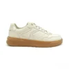 beige-casual-sneakers-cs2619 CS2619 Classic Low-Top Casual Sneakers with Rubber Cupsole for Men and Women