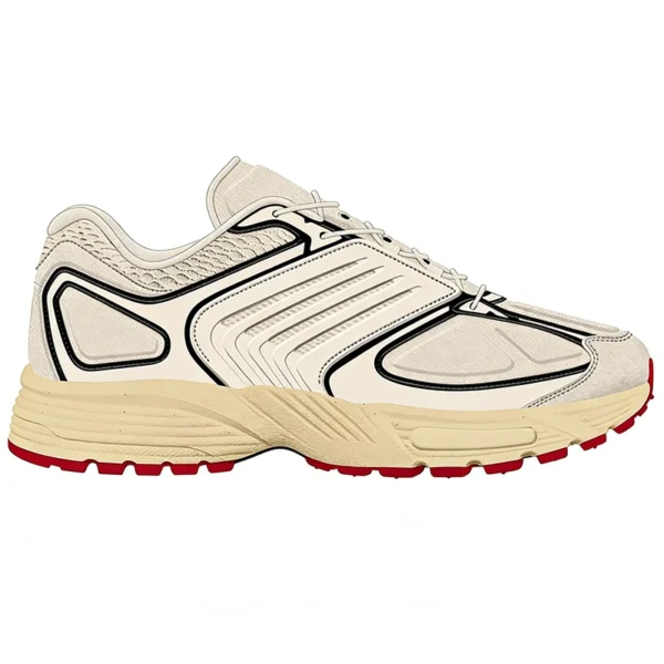 RN2608 Running Shoes with Shock-Absorbing Sole and Reinforced Heel for Men and Women