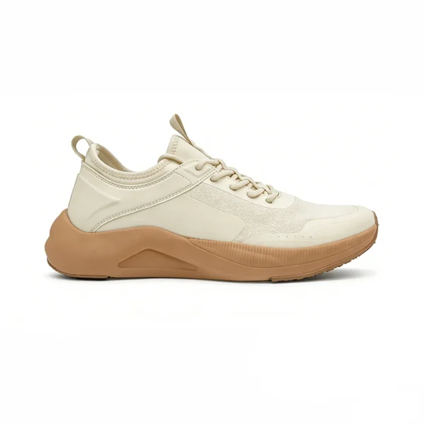 beige-training-shoes-tg2609 TG2609 Training Shoes with Energy-Return Midsole and Non-Slip Outsole for Men and Women