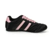 CS2612 Women’s Casual Sneakers Low-Top Quilted Fashion Shoes with Ribbon Laces