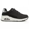 black-and-silver-running-shoes-rn2601 RN2601 Air Cushion Running Shoes with Breathable Mesh Upper for Men and Women
