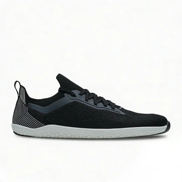 black-barefoot-shoes-bf2606 BF2606 Barefoot Shoes Lightweight Zero-Drop Walking Shoes with Wide Toe Box