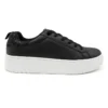 CS2604 Women’s Casual Sneakers Platform Lifestyle Shoes with Rhinestone Heel Detail