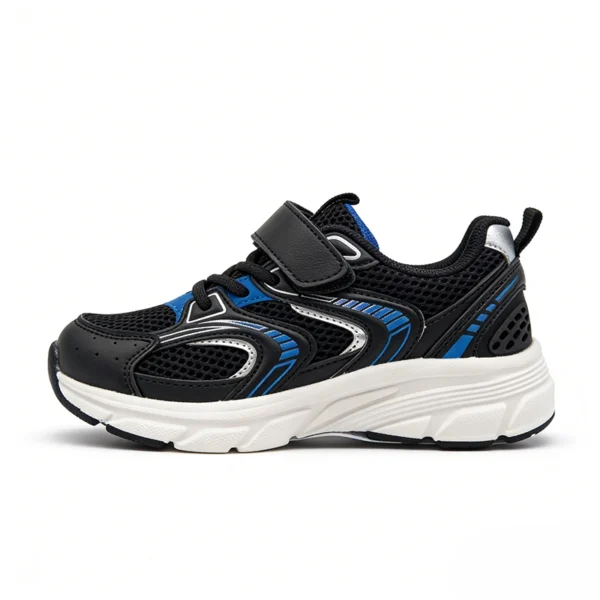 KS2602 Kids Mesh Shoes with Hook-and-Loop Strap and Easy-On Design for Kids