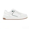 breathable-white-casual-sneakers-label CS2603 Casual Sneakers Chunky Sole Low-Top Lifestyle Shoes for Men and Women