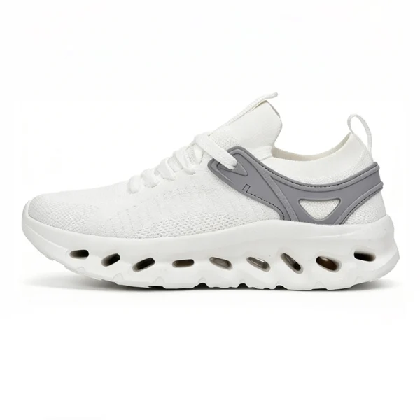 breathable-white-training-shoes-bulk TG2606 Training Shoes with Mesh Upper and Lateral Support for Men and Women