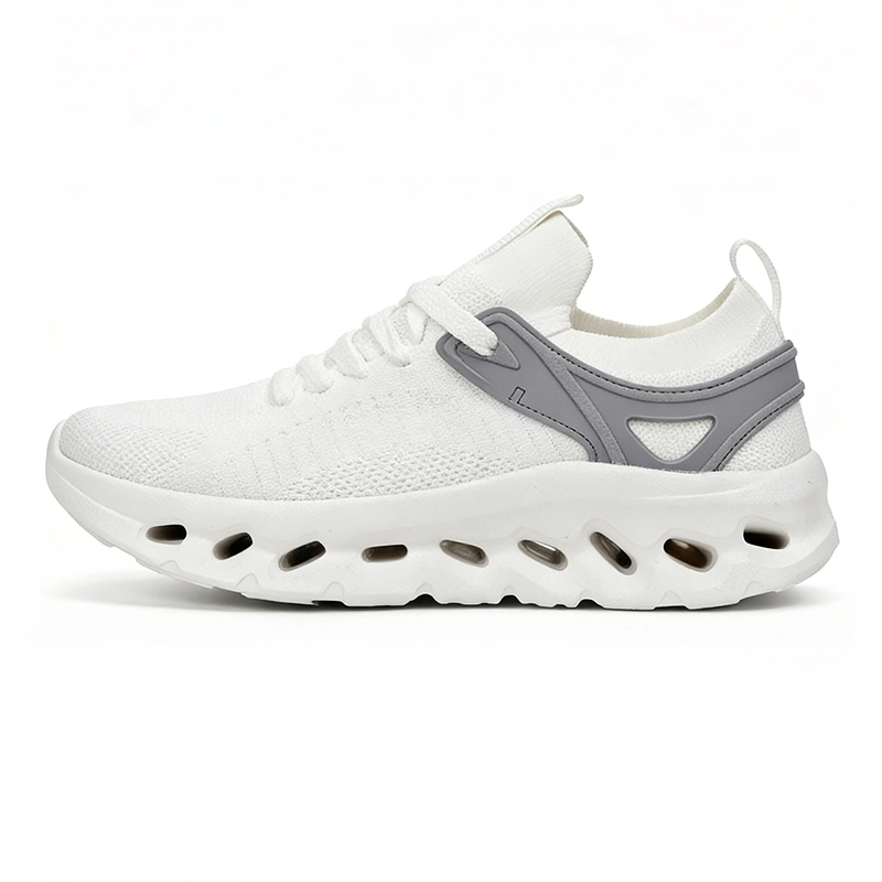 breathable-white-training-shoes-bulk TG2606 Training Shoes with Mesh Upper and Lateral Support for Men and Women