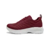 burgundy-casual-sneakers-cs2618 CS2618 Breathable Casual Sneakers with Perforated Upper and Cushioned Sole for Men and Women