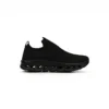 classic-black-casual-sneakers-exporter CS2614 Slip-On Knit Casual Sneakers with Hollow Cushion Sole for Men and Women