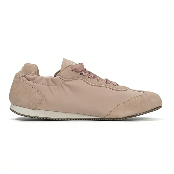 CS2602 Women’s Casual Sneakers Low-Top Fashion Shoes with Ribbon Laces