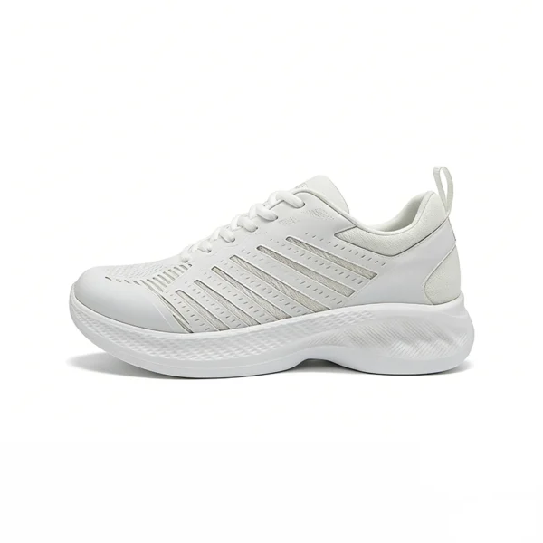 comfortable-white-casual-sneakers-bulk CS2618 Breathable Casual Sneakers with Perforated Upper and Cushioned Sole for Men and Women