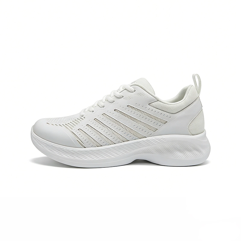 CS2618 Breathable Casual Sneakers with Perforated Upper and Cushioned Sole for Men and Women