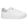 CS2604 Women’s Casual Sneakers Platform Lifestyle Shoes with Rhinestone Heel Detail