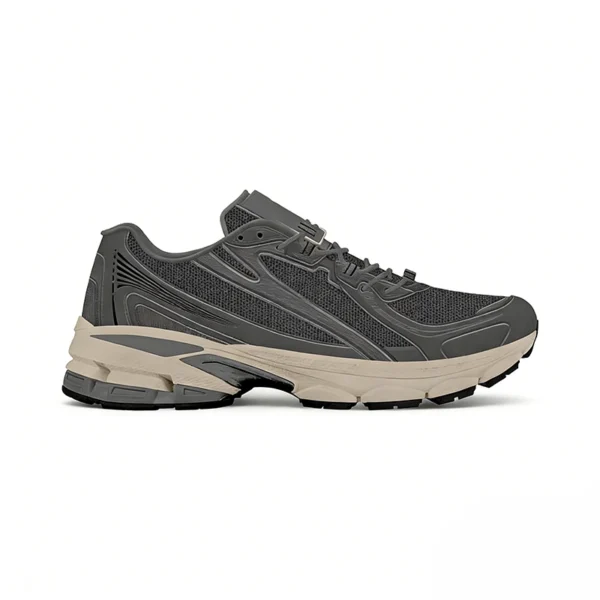cushioned-grey-running-shoes-manufacturer RN2606 Running Shoes with Energy-Return Midsole and Traction Outsole for Men and Women