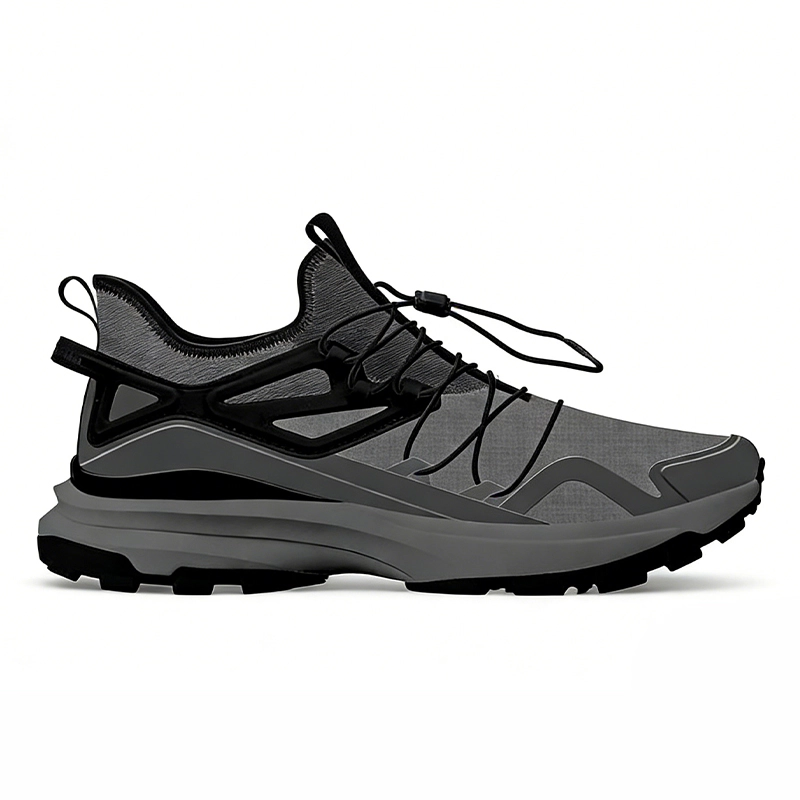 HO2603 Mid-Cut Hiking Shoes with Quick-Lace Closure and Protective Toe for Men and Women