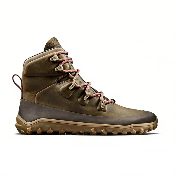 earth-brown-barefoot-hiking-boots-bf2603 BF2603 Barefoot Hiking Boots Lightweight Wide Toe Box Outdoor Boots