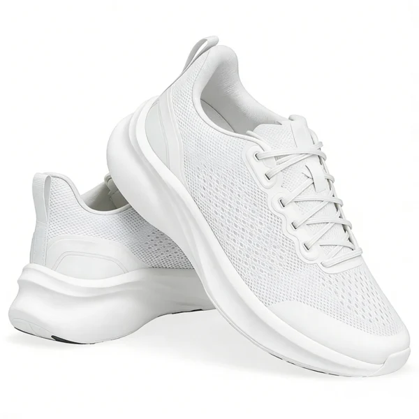 TG2608 Flat Sole Training Shoes with Mesh Upper and Lateral Support for Men and Women