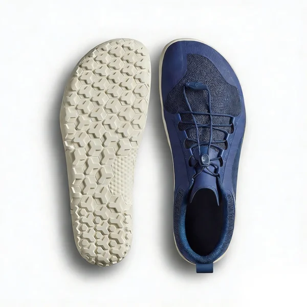 BF2601 Barefoot Shoes Lightweight Outdoor Walking Shoes with Quick-Lace System