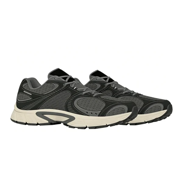 RN2602 Knit Running Shoes with Foam Midsole and Heel Support for Men and Women