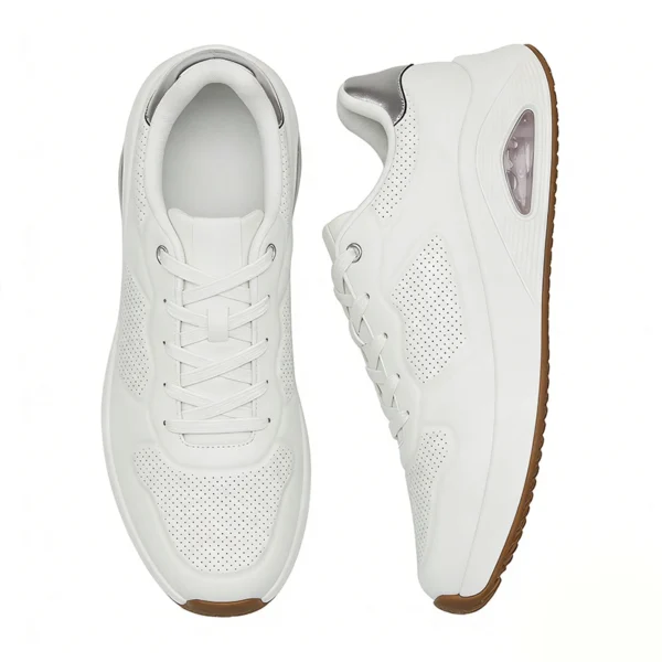 RN2604 Running Shoes with Air-Cushion Sole and Structured Upper for Men and Women