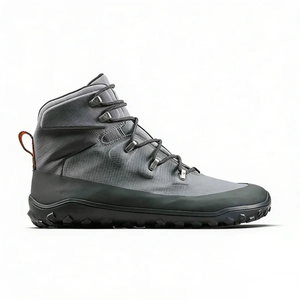grey-barefoot-hiking-boots-bf2603 BF2603 Barefoot Hiking Boots Lightweight Wide Toe Box Outdoor Boots