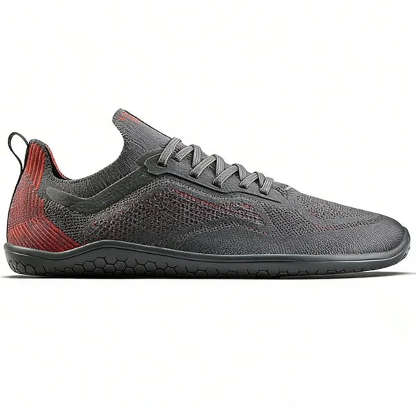 grey-barefoot-shoes-bf2606 BF2606 Barefoot Shoes Lightweight Zero-Drop Walking Shoes with Wide Toe Box