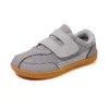 KS2606 Kids Breathable Shoes with Hook-and-Loop Strap and Rubber Sole for Kids