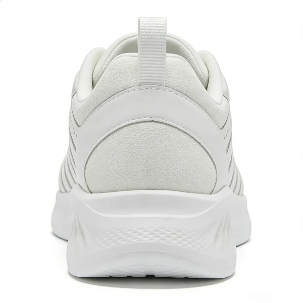 heel-pull-tab-casual-sneakers-cs2618 CS2618 Breathable Casual Sneakers with Perforated Upper and Cushioned Sole for Men and Women