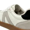 leather-upper-casual-sneakers-cs2615 CS2615 Low-Top Casual Sneakers with Vulcanized Sole and Panelled Upper for Men and Women