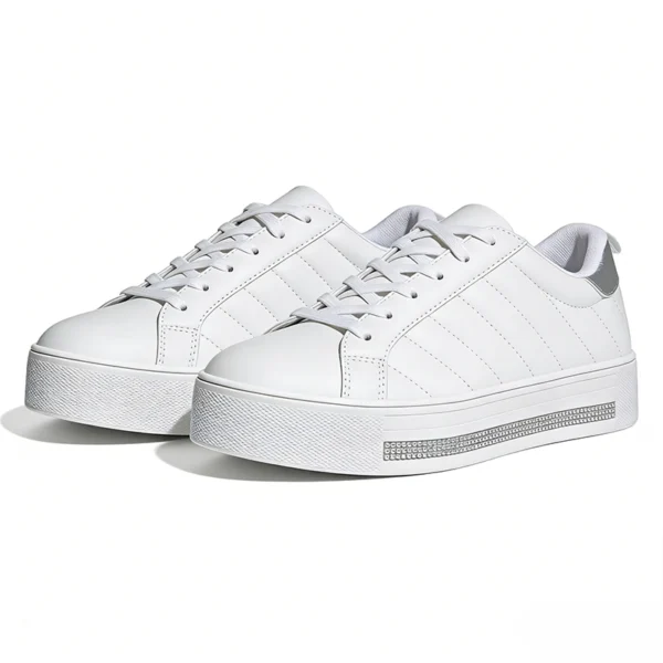 leather-upper-casual-sneakers-cs2617 CS2617 Low-Top Casual Sneakers with Platform Rubber Sole for Men and Women