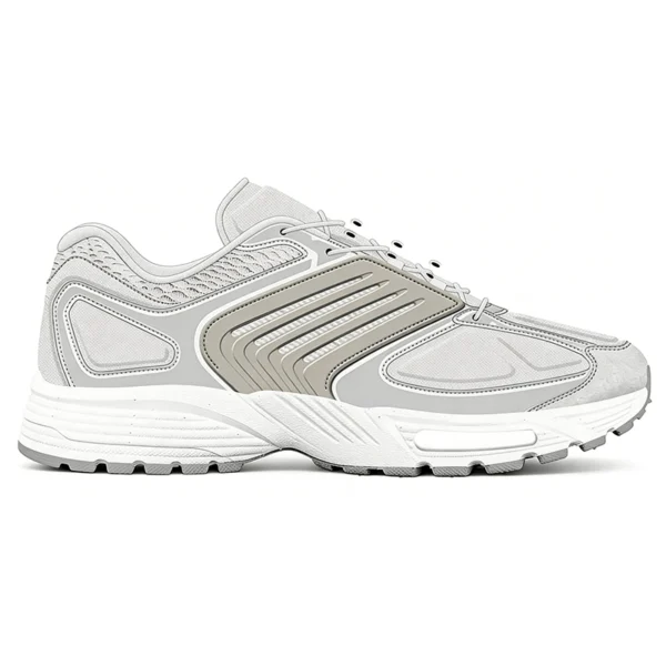 RN2608 Running Shoes with Shock-Absorbing Sole and Reinforced Heel for Men and Women