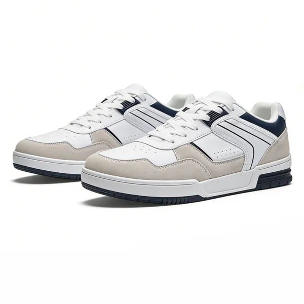 CS2606 Casual Sneakers Low-Top Retro Lifestyle Shoes with EVA Sole