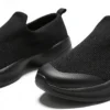 CS2616 Slip-On Knit Casual Sneakers with Sculpted Comfort Sole for Men and Women