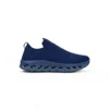 navy-casual-sneakers-cs2614 CS2614 Slip-On Knit Casual Sneakers with Hollow Cushion Sole for Men and Women