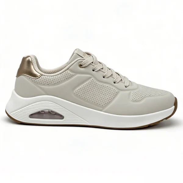 RN2604 Running Shoes with Air-Cushion Sole and Structured Upper for Men and Women