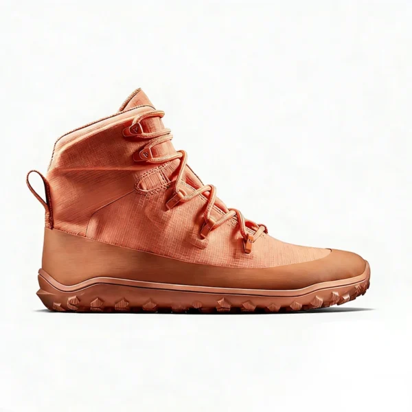 orange-barefoot-hiking-boots-bf2603 BF2603 Barefoot Hiking Boots Lightweight Wide Toe Box Outdoor Boots