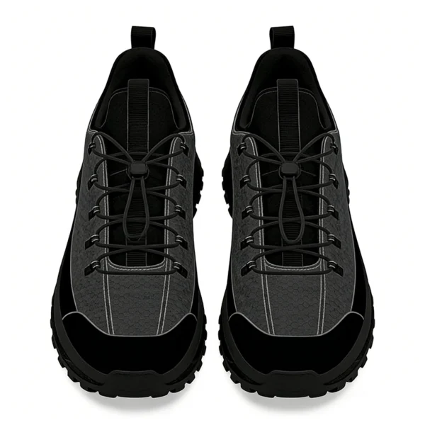 HO2602 Low-Top Hiking Shoes with Quick-Lace System and Grip Outsole for Men and Women