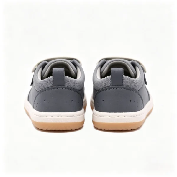 KS2603 Kids Easy-On Sneakers with Elastic Lace and Reinforced Heel for Kids