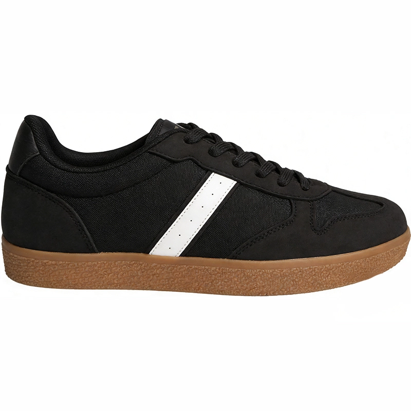retro-black-casual-sneakers-factory CS2601 Casual Sneakers Low-Top Retro Lifestyle Shoes for Men and Women