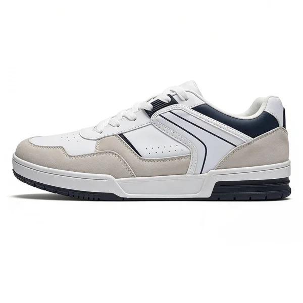 CS2606 Casual Sneakers Low-Top Retro Lifestyle Shoes with EVA Sole