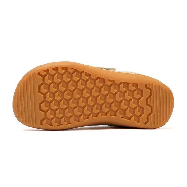 KS2606 Kids Breathable Shoes with Hook-and-Loop Strap and Rubber Sole for Kids