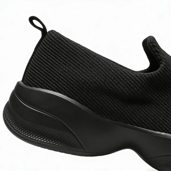 CS2616 Slip-On Knit Casual Sneakers with Sculpted Comfort Sole for Men and Women