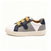 KS2604 Kids Casual Sneakers with Hook-and-Loop Strap and Rounded Toe for Kids