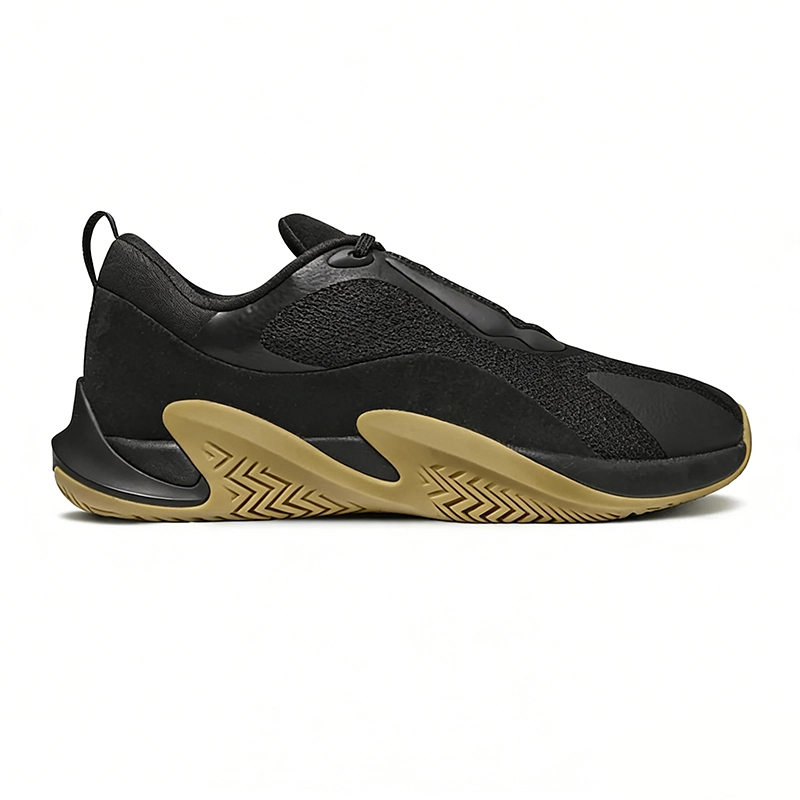 stable-black-gum-sole-training-shoes-factory TG2610 Training Shoes with Reinforced Midfoot and Anti-Slip Sole for Men and Women