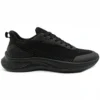 stable-black-training-shoes-manufacturer TG2615 Stable Training Shoes with Mesh Upper and Foam Midsole for Men and Women