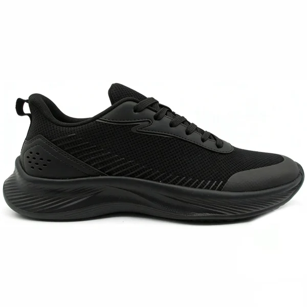 stable-black-training-shoes-manufacturer TG2615 Stable Training Shoes with Mesh Upper and Foam Midsole for Men and Women