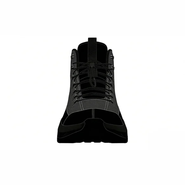 HO2601 Mid-Cut Hiking Shoes with Reinforced Toe and Lug Sole for Men and Women