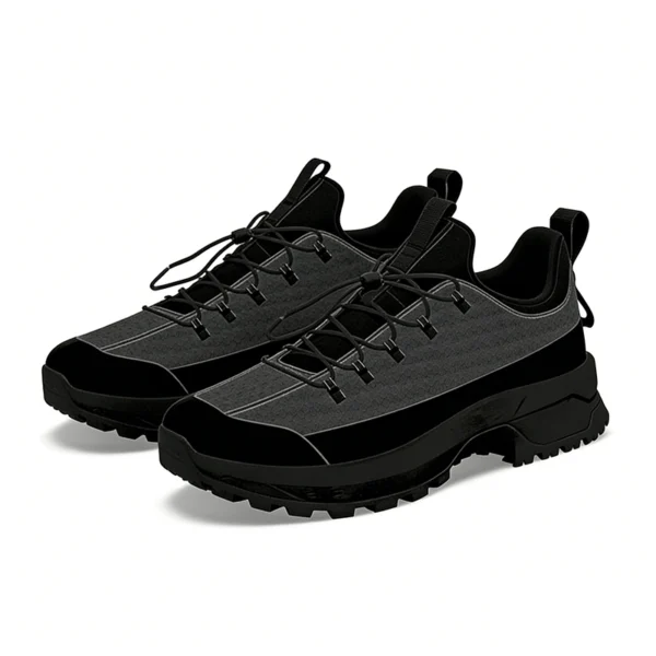 HO2602 Low-Top Hiking Shoes with Quick-Lace System and Grip Outsole for Men and Women